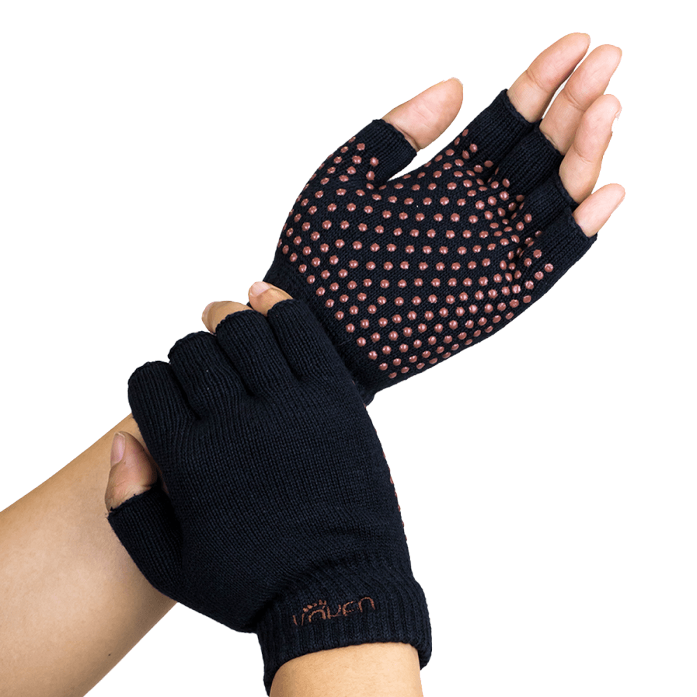  ถุงมือกันลื่น Vaken รุ่น Grip Gloves สีน้ำตาล